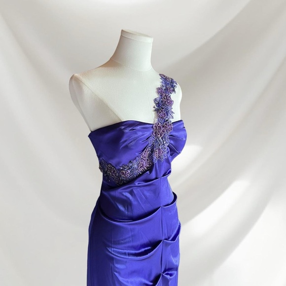 Xscape | Purple Formal Gown - Picture 5 of 7
